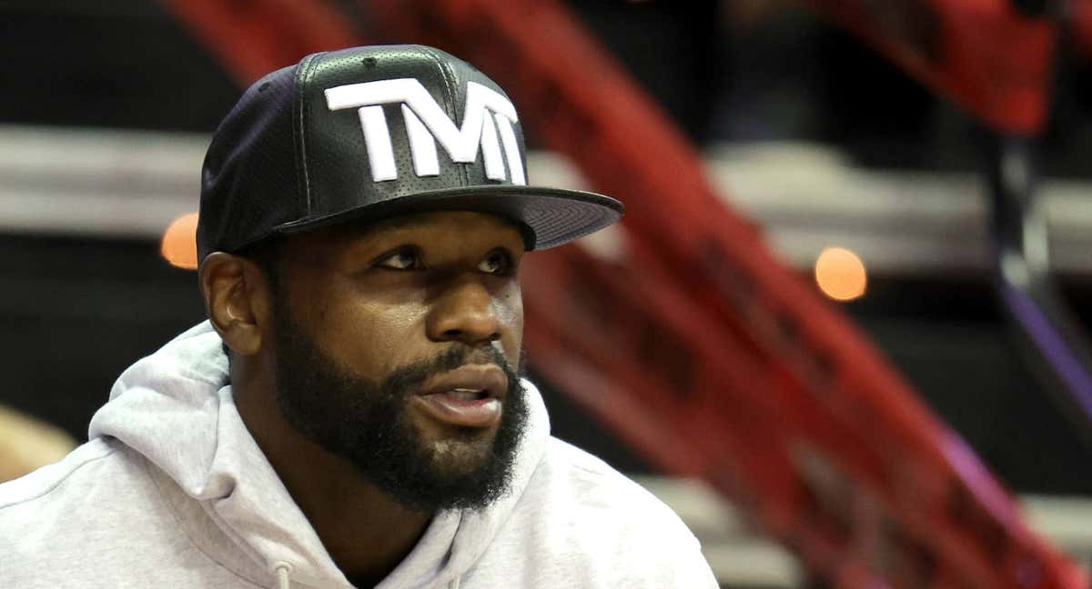 Floyd Mayweather. /getty
