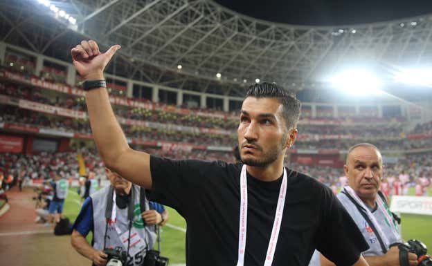 Nuri Sahin, en un partido con el Antalyaspor. GETTY