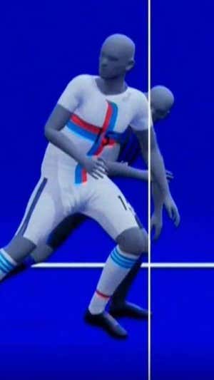 La tecnología demostró que Correa estaba en fuera de juego.  MOVISTAR