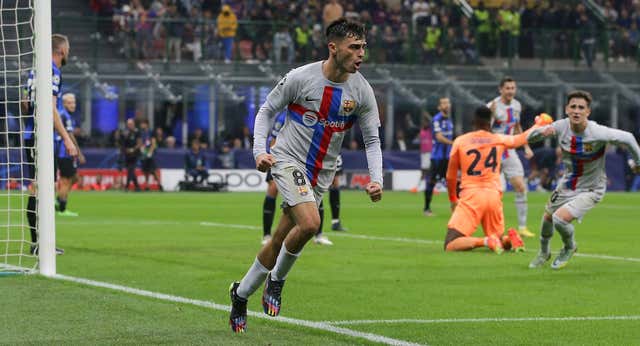 El vestuario del Inter, alucinado con Pedri: «Es diferente»