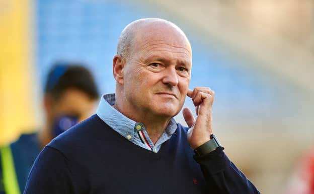 Pepe Mel, técnico del Málaga que descubrió a Pedri y Moleiro.  GETTY