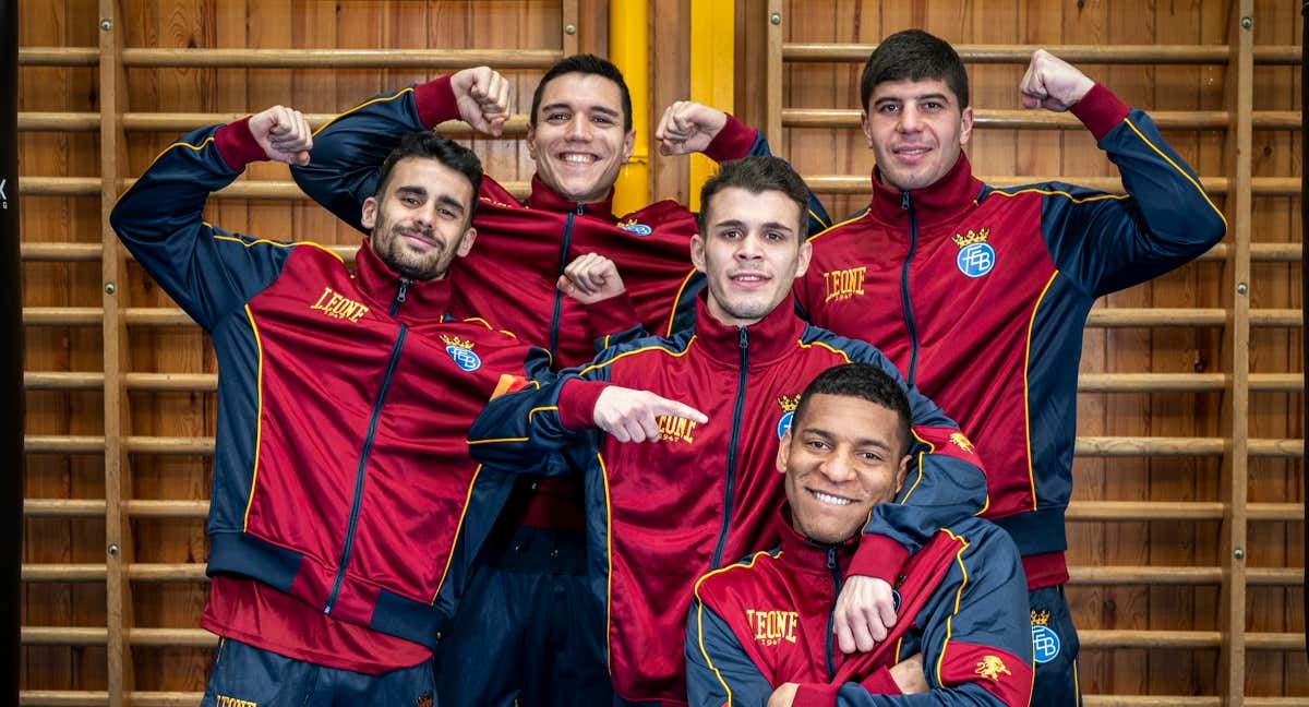 Jose Quiles, Miguel Cuadrado, Gabriel Escobar, Enmanuel Reyes Pla y Gazi Jalidov.