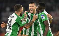 Roma 1 - Betis 2: resumen, goles y resultado