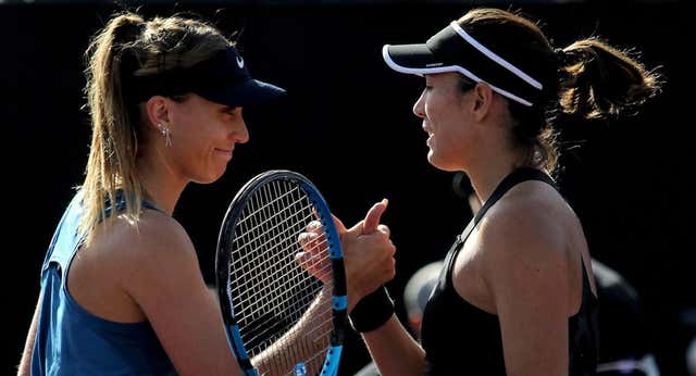 El bache de Badosa y Muguruza