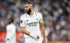Benzema no se entrena y descansará contra el Getafe