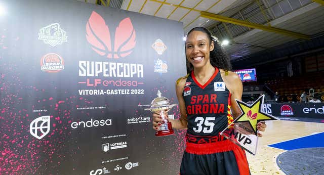 La dualidad de Rebekah Gardner: MVP de Supercopa y rookie de la WNBA