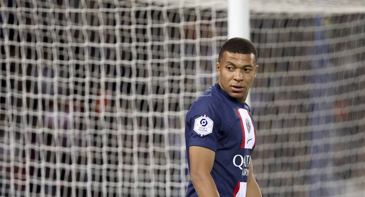 Mbappé tiene mucho menos protagonismo que Messi y Neymar.
