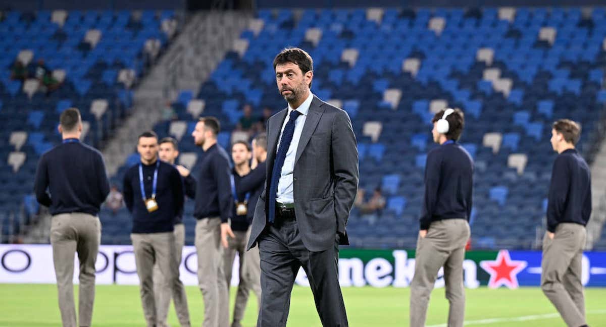 Agnelli antes del encuentro | /GETTY IMAGES