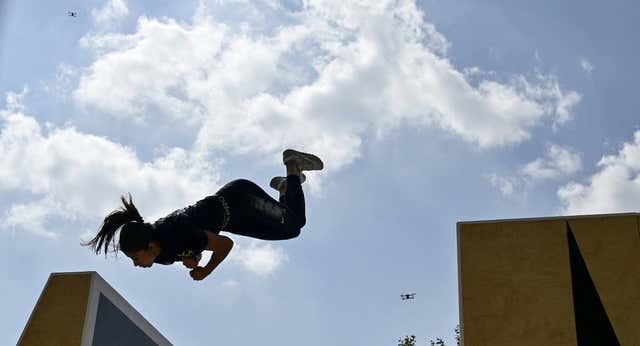 Stefy Navarro y la ‘locura’ de un parkour que sueña con ser olímpico