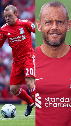 Jay Spearing en 2012 y en 2022. Getty Images
