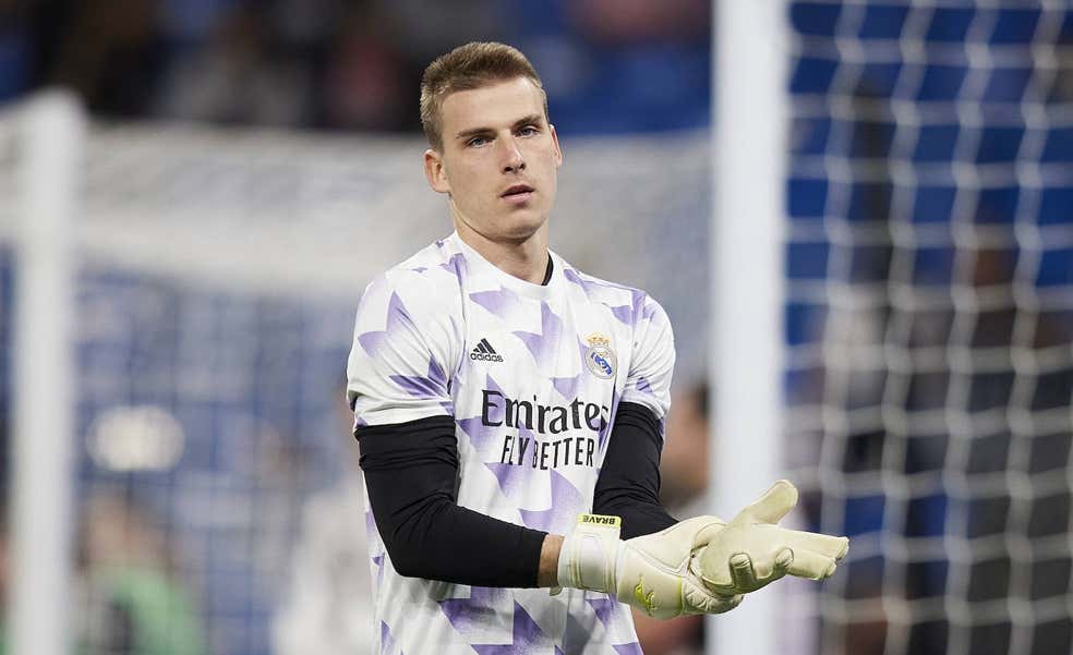 El gran reto de Lunin: “Entrenaba en un jardín desnivelado y con piedras”