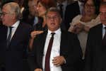 Laporta bajó a vestuarios y pidió explicaciones al árbitro tras el Clásico