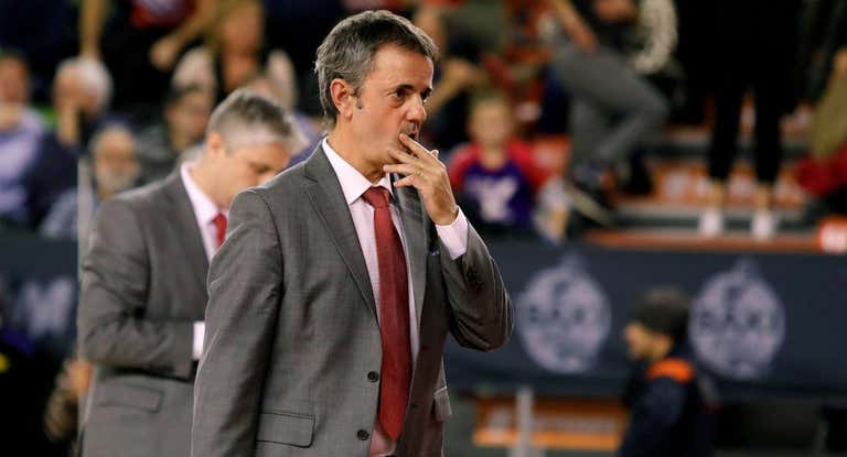 Porfirio Fisac en su anterior etapa en el Casademont Zaragoza.