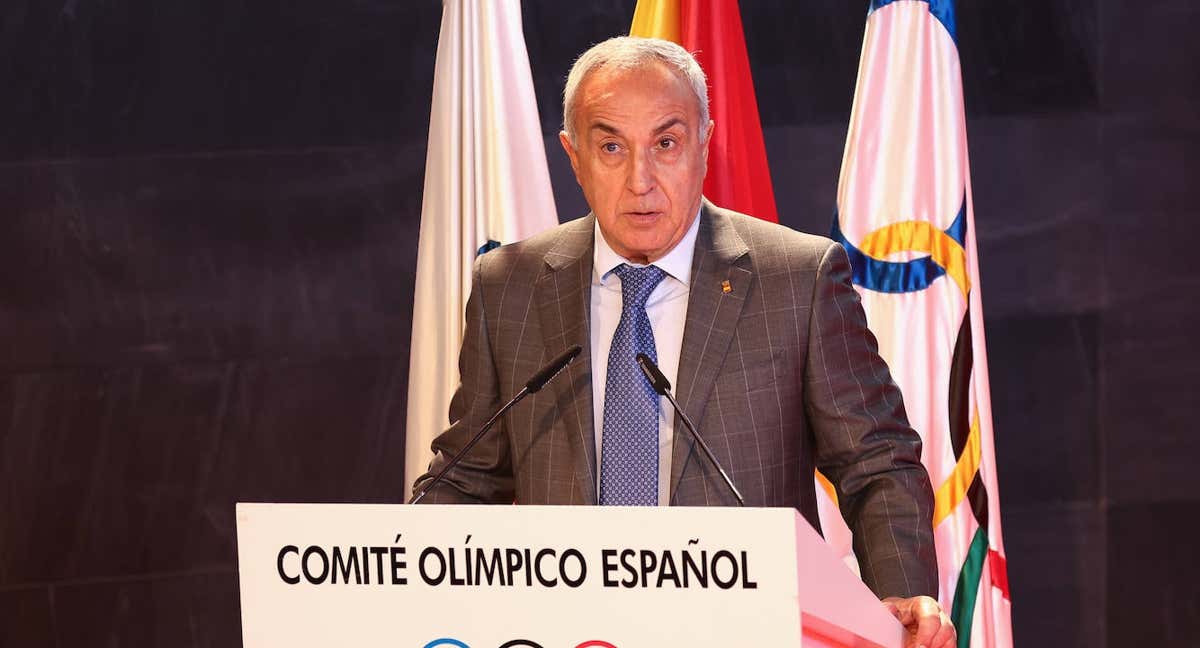 Alejandro Blanco, durante un acto en la sede del COE /Oscar J. Barroso/Europa Press via Getty Images