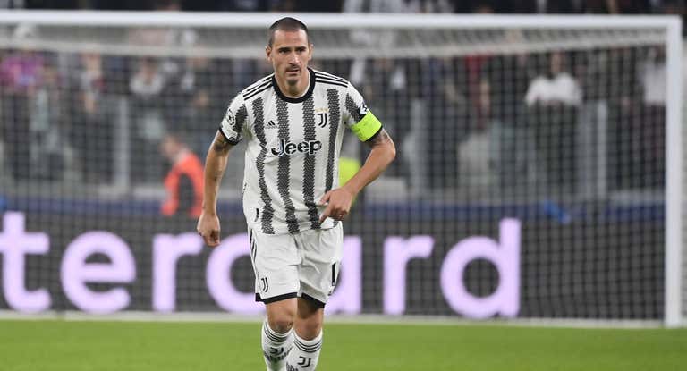 Bonucci, en un partido de la Juventus.