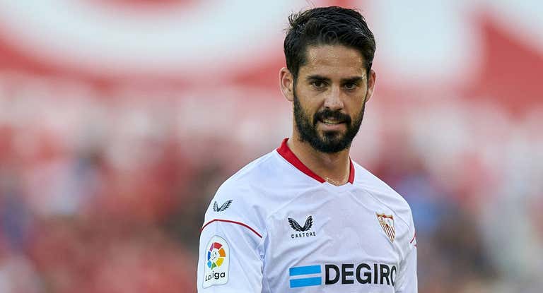 El sevillista Isco, durante un partido.