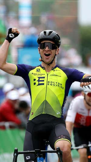 Aaron Gate ganó una etapa de la pasada Vuelta a Luxemburgo.  GETTY IMAGES