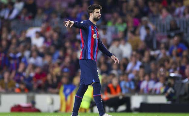 Piqué fue silbado por una parte del Camp Nou. GETTY