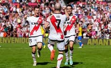 Rayo Vallecano 5 - 1 Cádiz: resumen, goles y resultado