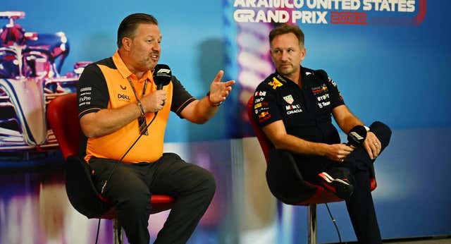 Los responsables de Red Bull y McLaren se enzarzan por el límite de gasto