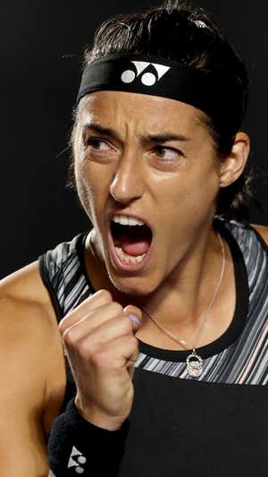 Caroline Garcia.  GETTY