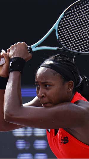 Coco Gauff.  GETTY