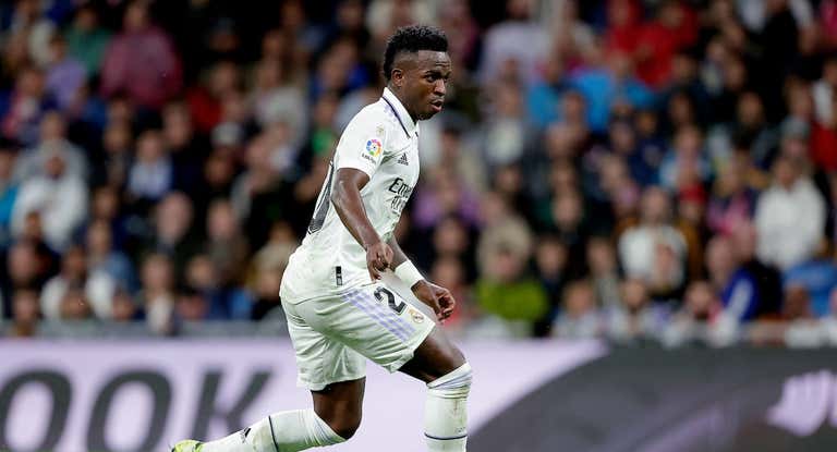 Vinicius, en el partido contra el Sevilla.