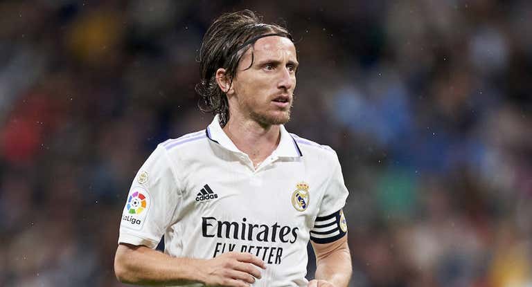 Luka Modric, contra el Sevilla.