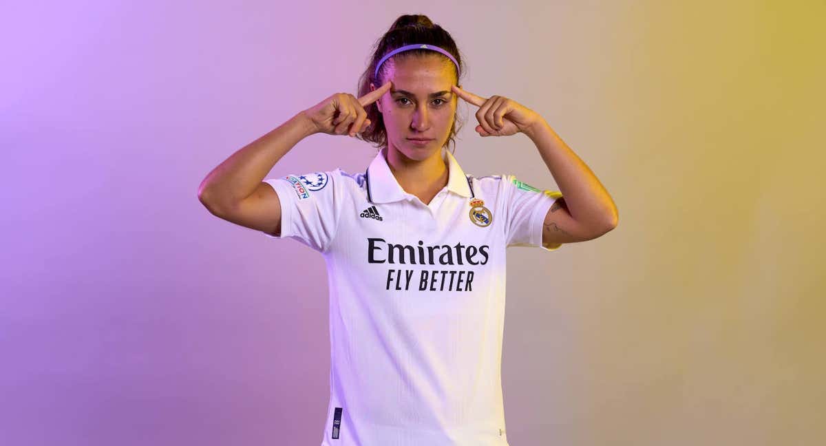 Nahikari suma tres goles y es la máxima goleadora del Real Madrid en liga, junto con Caroline Weir y Esther González.