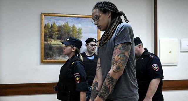 La justicia rusa confirma la condena de nueve años de prisión a Britnney Griner