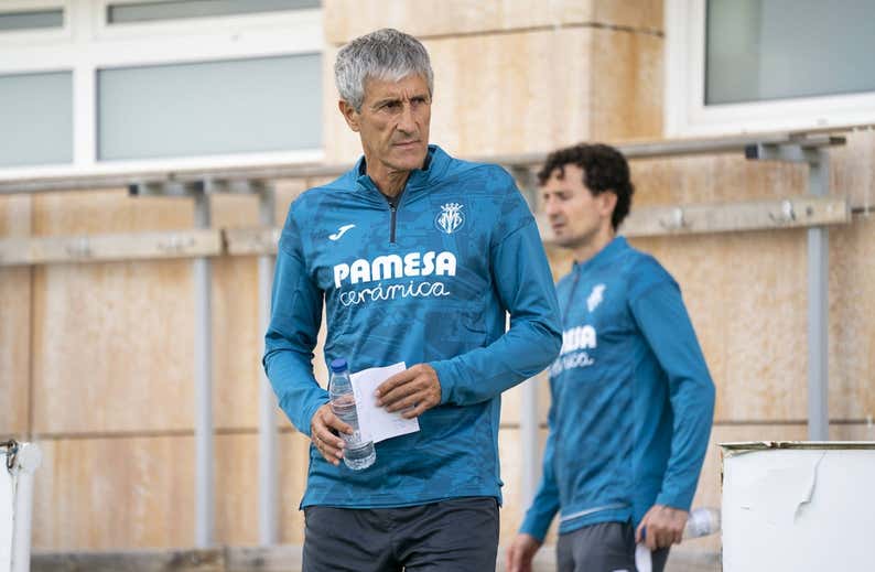 Quique Setién: «Pensaba que la llamada de Roig era una broma»