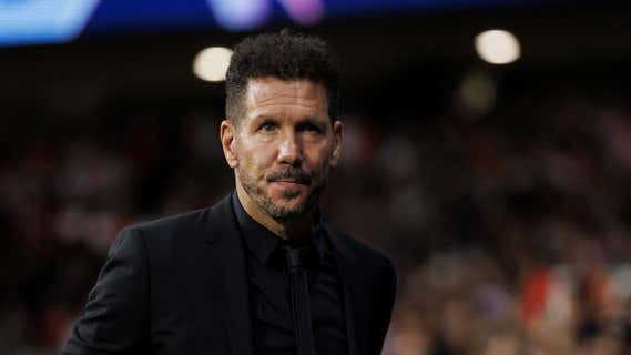 Simeone, en una imagen del partido contra el Bayer Leverkusen en el Metropolitano. /BERENGUI/ DEFODI / GETTY