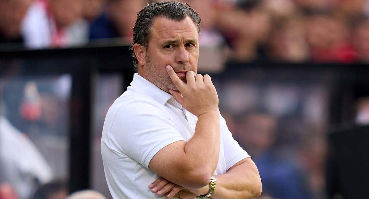 Sergio González, entrenador del Cádiz. /GETTY