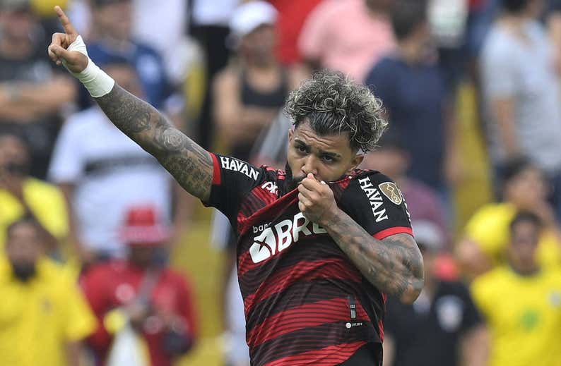 Gabigol le da otra Libertadores a Flamengo