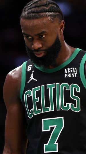 Jaylen Brown.  GETTY IMAGES