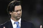 Solari ya ejerce en Valdebebas