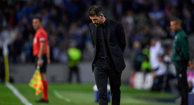 Simeone vive momentos complicados tras años de éxitos
