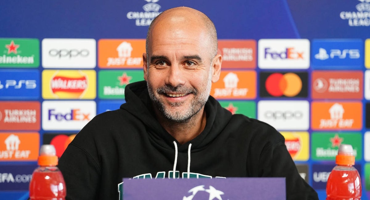 Pep Guardiola, entrenador del Manchester City.