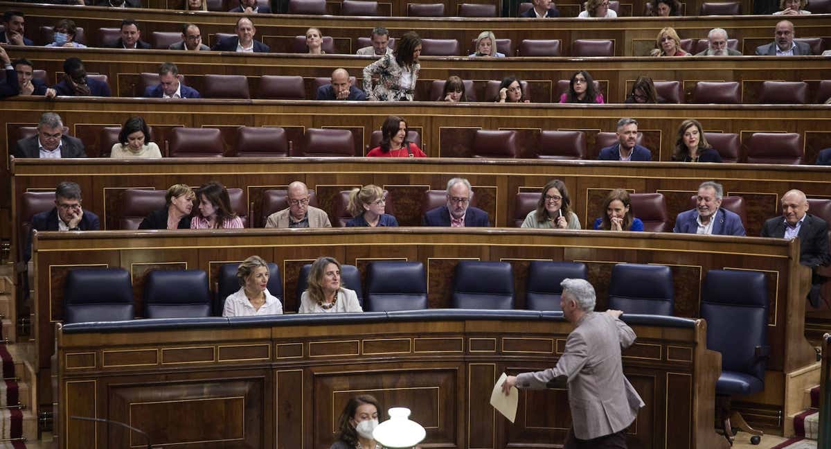 Imagen genérica del Pleno del Congreso de los Diputados. /EP