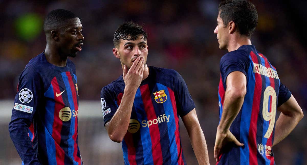 Dembélé, Pedri y Lewandowski vienen siendo intocables para Xavi.