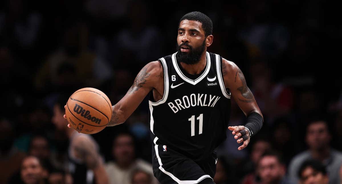 Irving, durante un partido con los Nets. /GETTY