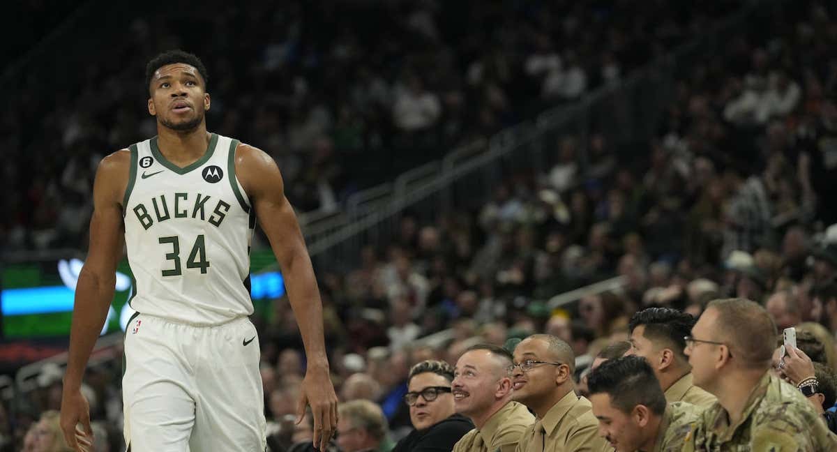 Giannis Antetokounmpo. /PATRICK MCDERMOTT / GETTY IMAGES