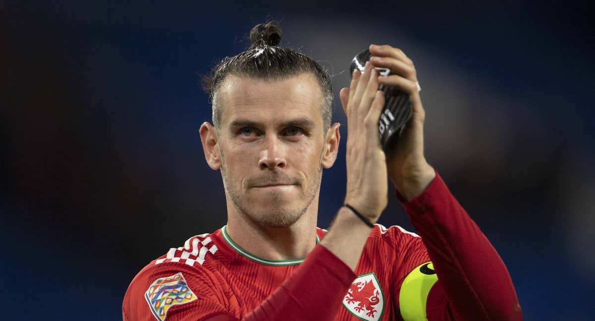 Gareth Bale durante su último partido disputado con Gales./GETTY IMAGES