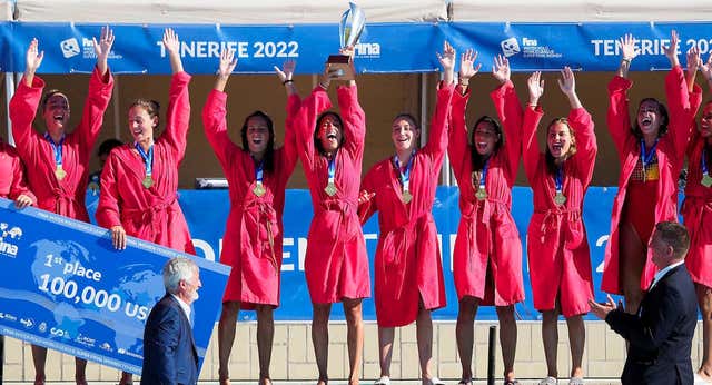 España se proclama campeona de la Liga Mundial femenina