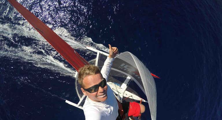 Álex Pella analiza la salida de la Ruta del Ron de vela