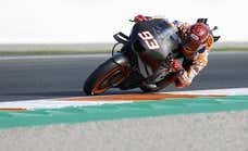 Márquez redobla la presión sobre Honda después del test en Valencia