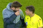 Piqué explica el insulto a Gil Manzano: «Hay uno que dice la frase, yo no fui...»