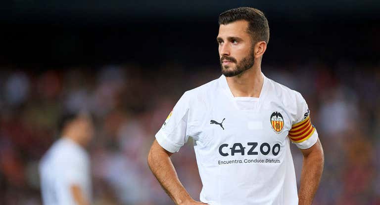 Gayà con el Valencia