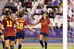 Salma Paralluelo pone a la 'nueva' España en modo apisonadora