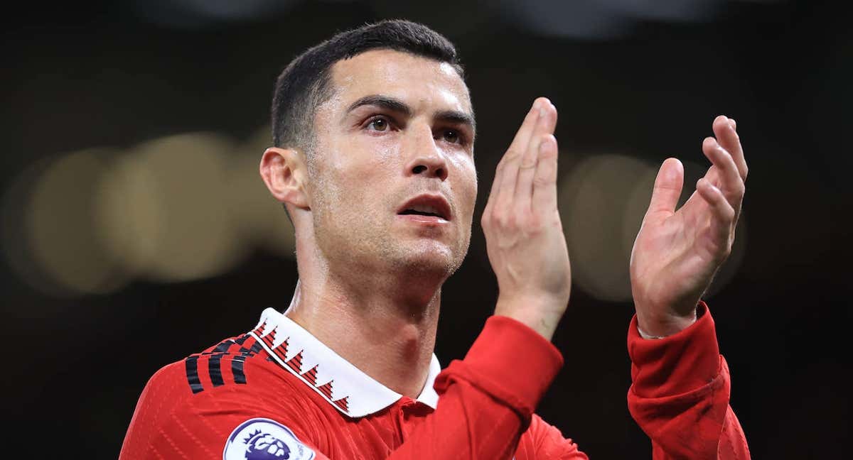 Cristiano Ronaldo, futbolista del Manchester United.